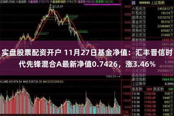 实盘股票配资开户 11月27日基金净值：汇丰晋信时代先锋混合