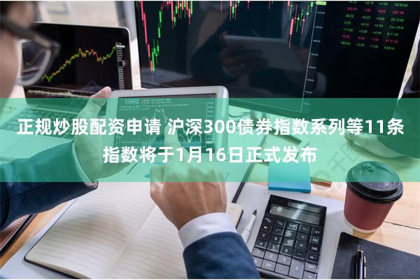 正规炒股配资申请 沪深300债券指数系列等11条指数将于1月16日正式发布