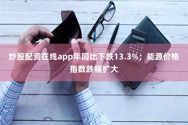 炒股配资在线app年同比下跌13.3%；能源价格指数跌幅扩大
